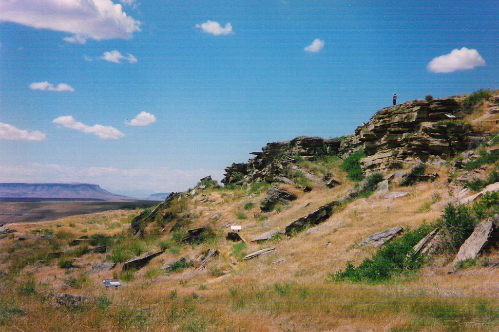 First Peoples Buffalo Jump near Ulm, Montana